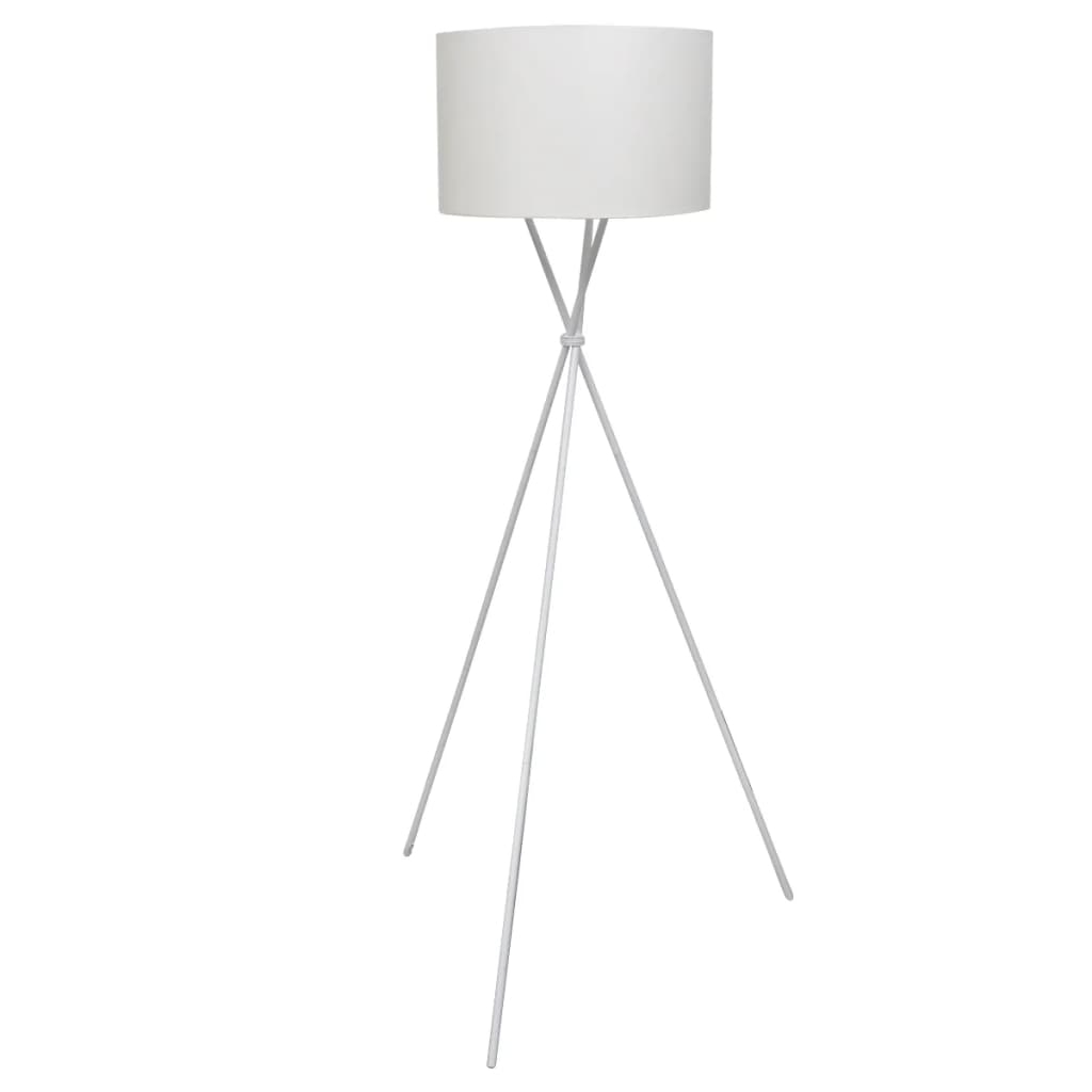 vidaXL Golvlampa med högt stativ