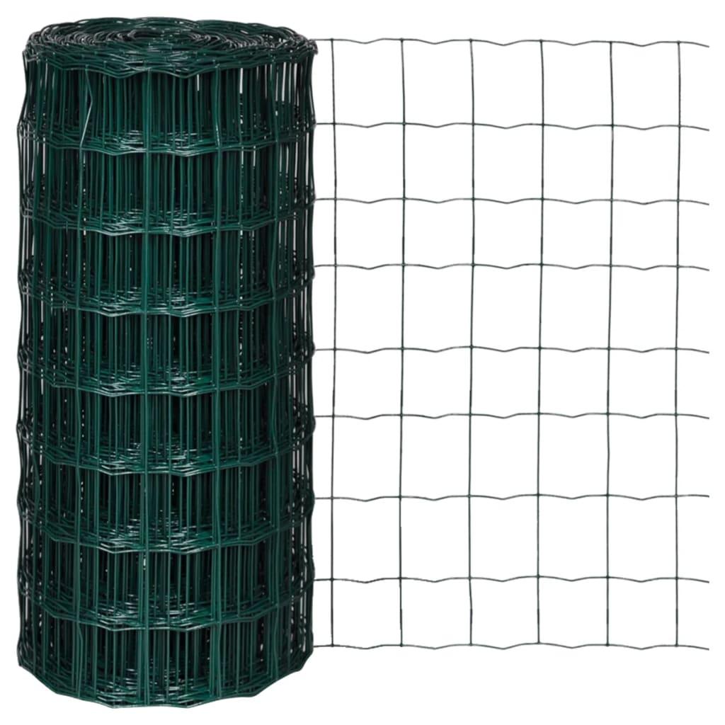 vidaXL Eurofence stål 10 x 0,8 m