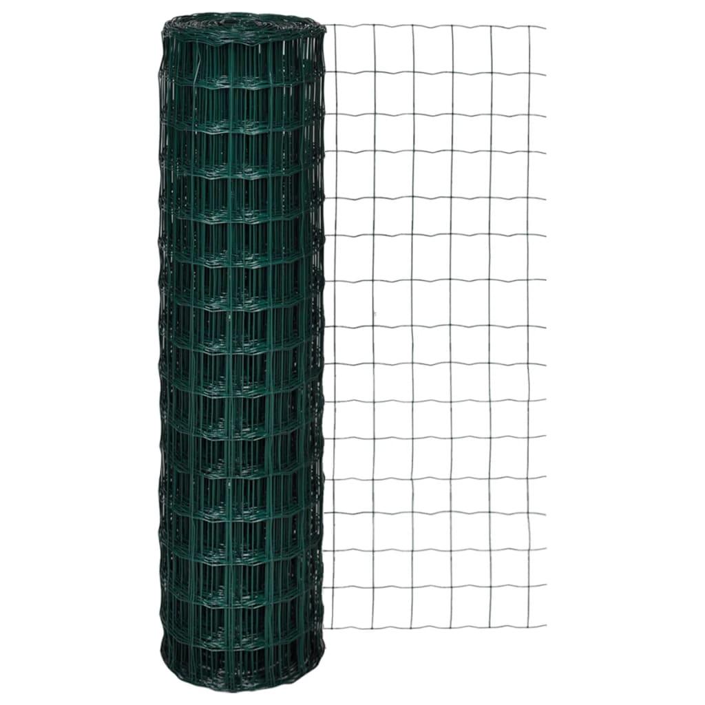 vidaXL Eurofence stål 10 x 1,5 m