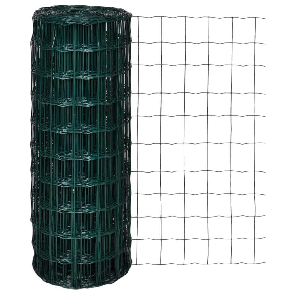 vidaXL Eurofence stål 25 x 1,0 m