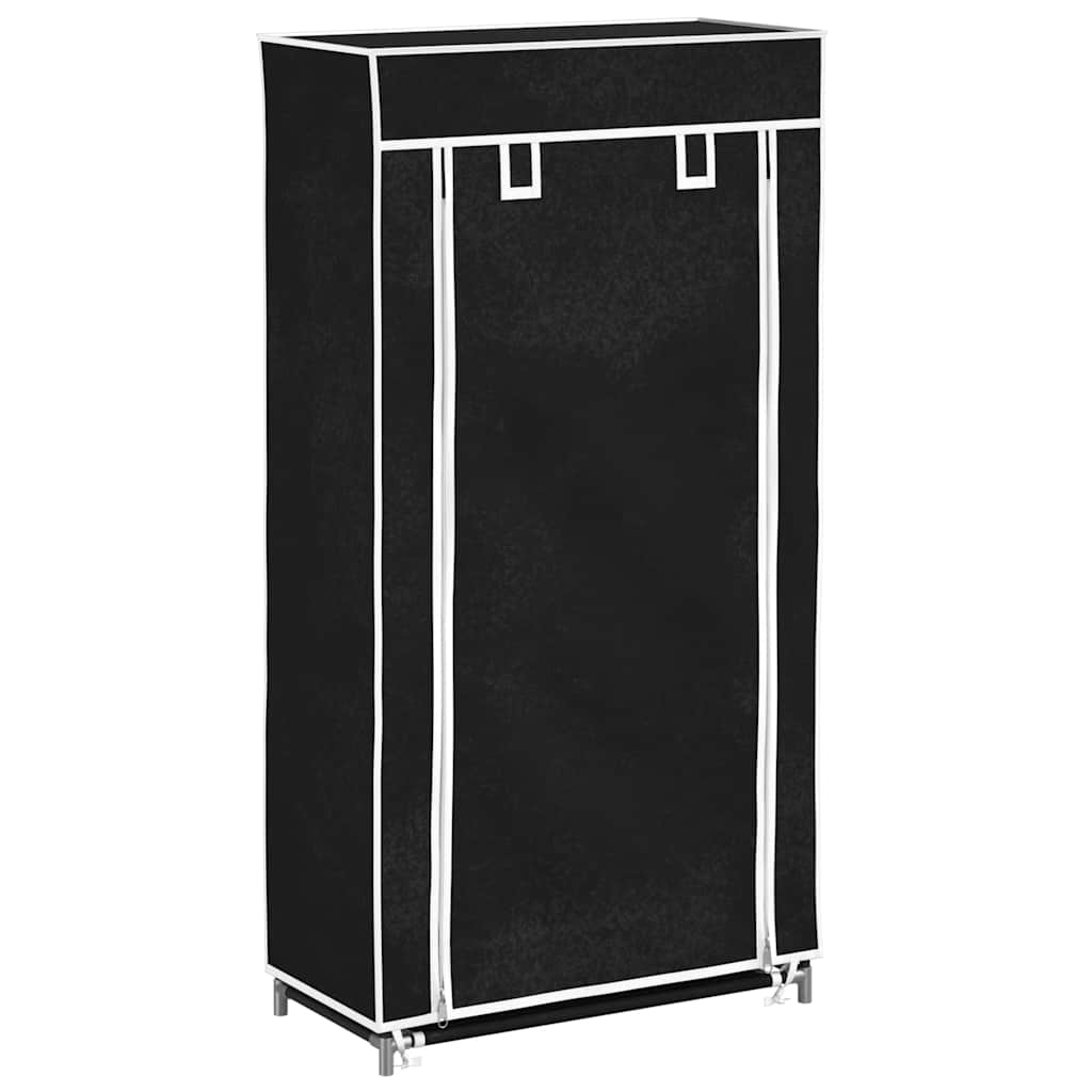 vidaXL Skoförvaring med överdrag i tyg 58 x 28 x 106 cm