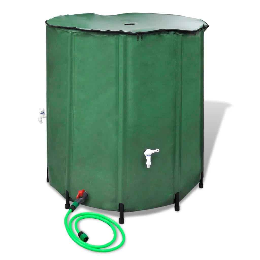 vidaXL Regntunna hopfällbar 750 L