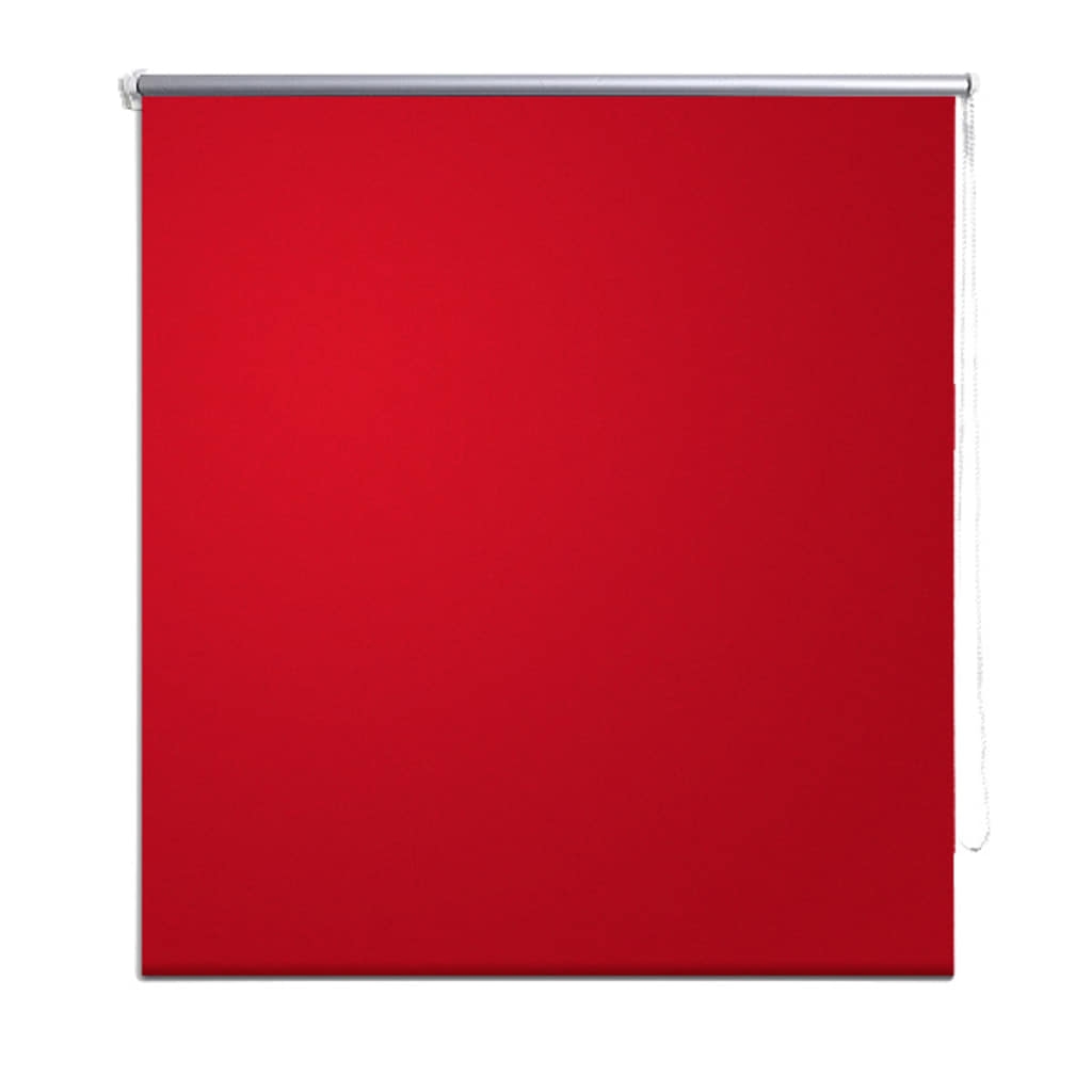 vidaXL Rullgardin mörkläggning 124,4x175 cm Tygbredd 120 cm