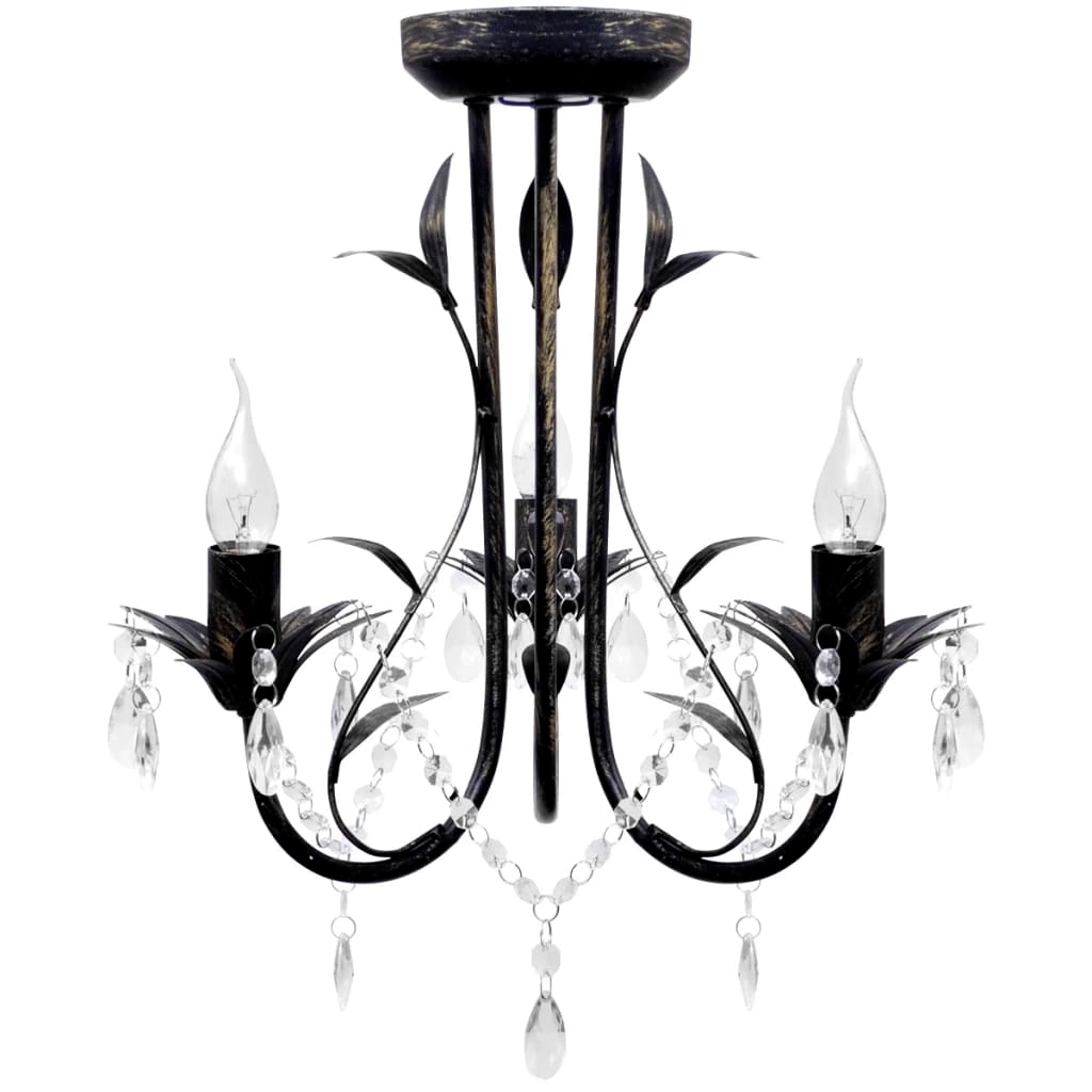 vidaXL Takkrona i Art Nouveau-stil 3-armad