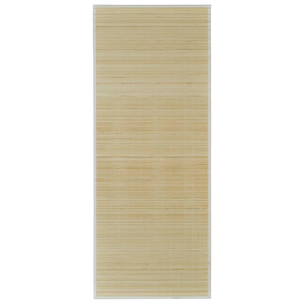 vidaXL Bambumatta rektangulär 80 x 300 cm