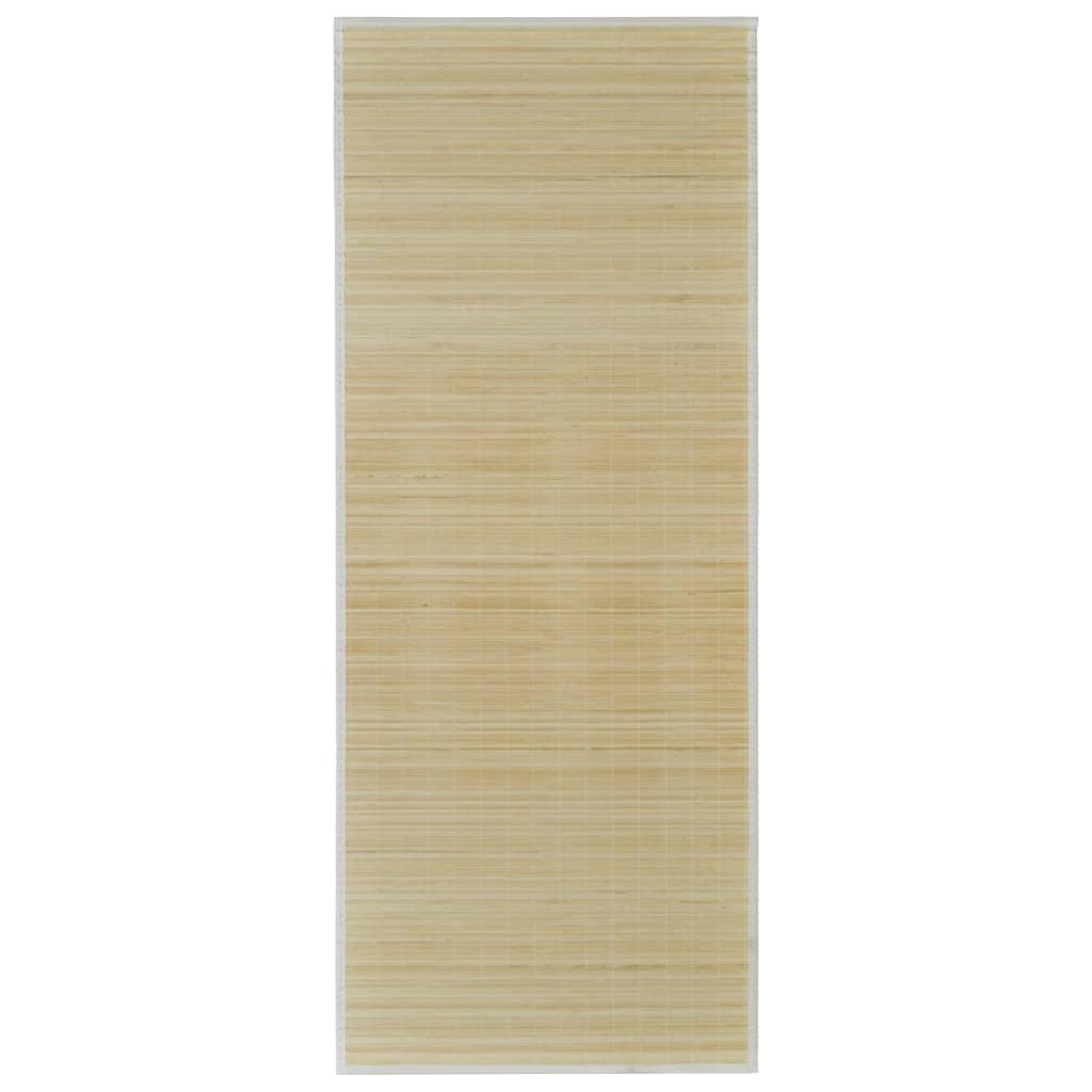 vidaXL Bambumatta rektangulär 150 x 200 cm