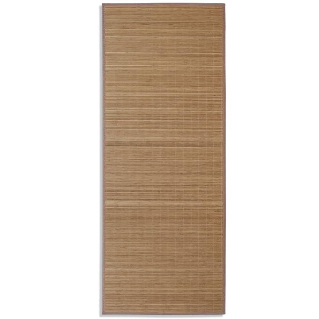 vidaXL Bambumatta rektangulär 80 x 200 cm