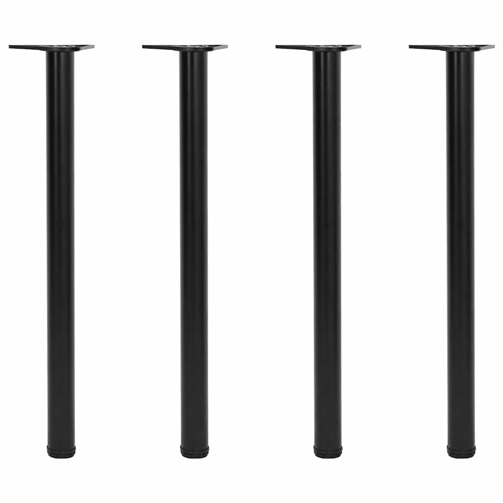 vidaXL Höjdjusterbara bordsben 4 st 870 mm