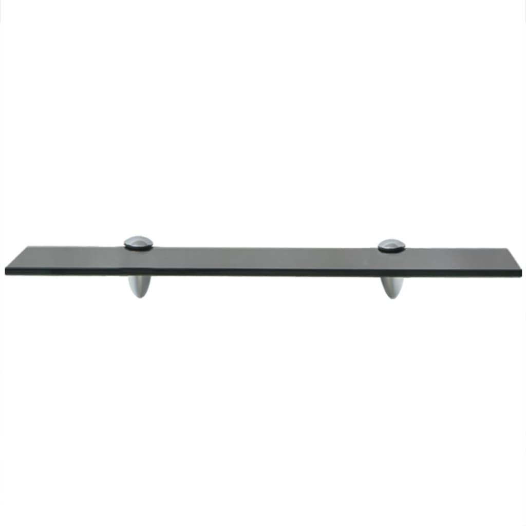 vidaXL Svävande hylla glas 50x10 cm 8 mm