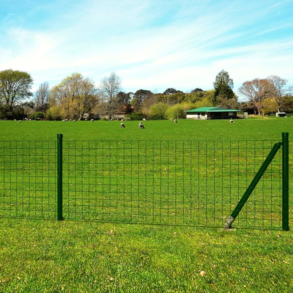 vidaXL Eurofence stål 10x0,8 m