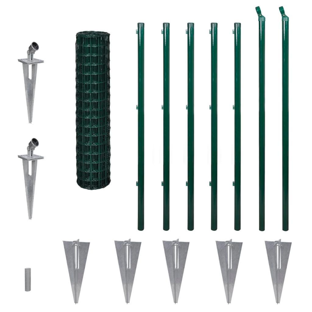 vidaXL Eurofence stål 10x1,2 m