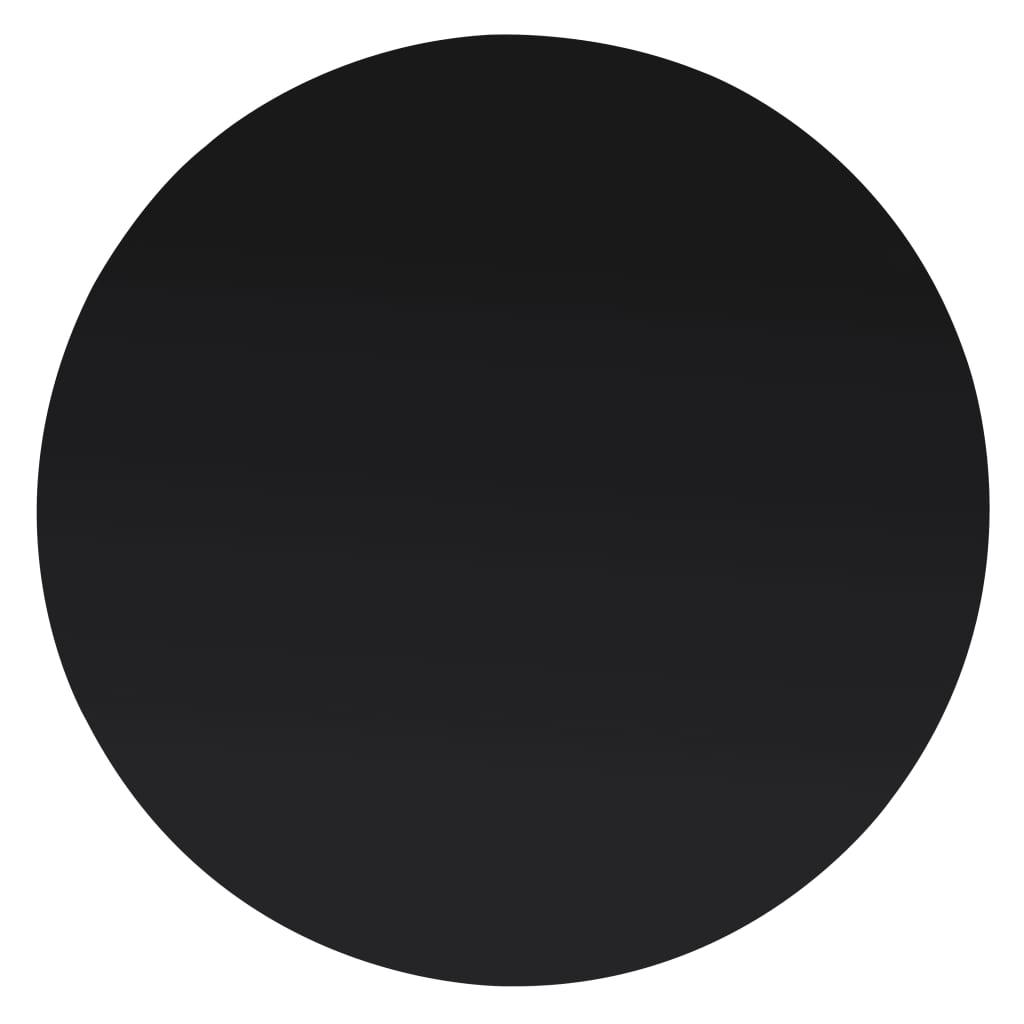 vidaXL Bordsskiva i härdat glas 500 mm rund