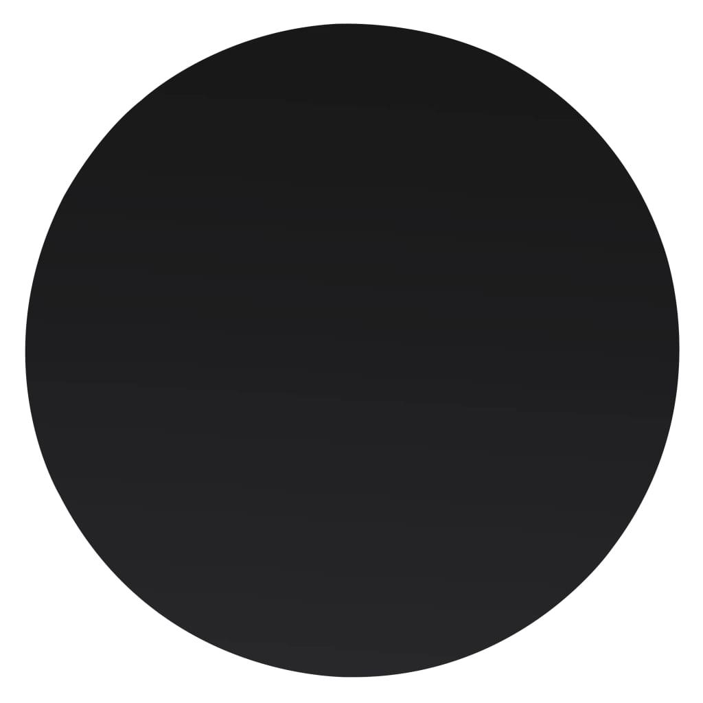 vidaXL Bordsskiva i härdat glas 600 mm rund