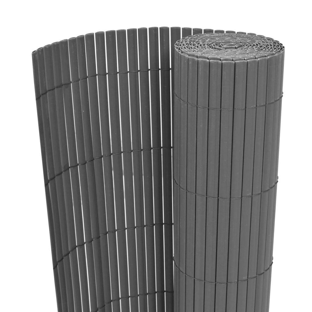 vidaXL Dubbelsidigt insynsskydd PVC 90x300 cm
