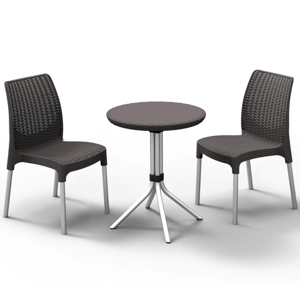 Keter Caféset Chelsea grafit 223562