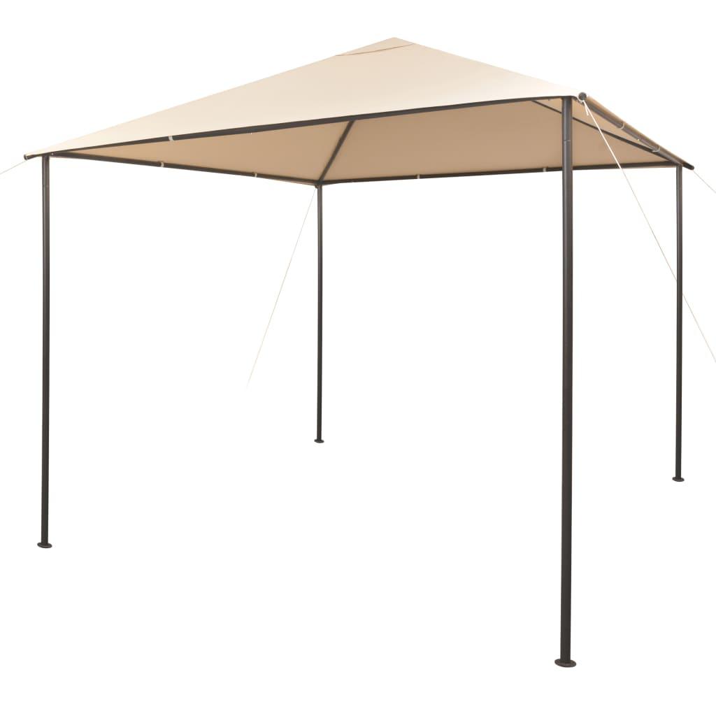 vidaXL Paviljong 3x3 m stål