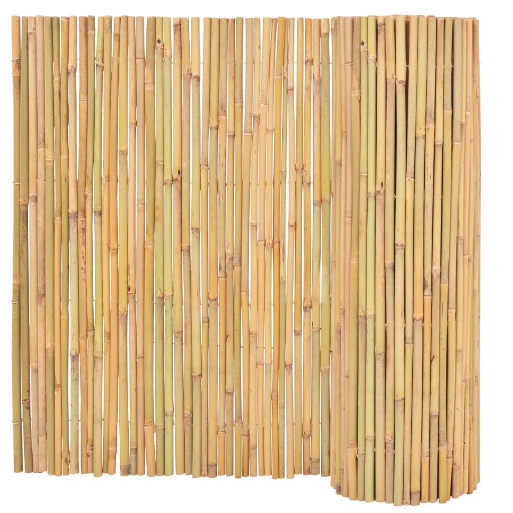 vidaXL Bambusgjerde 300x100 cm