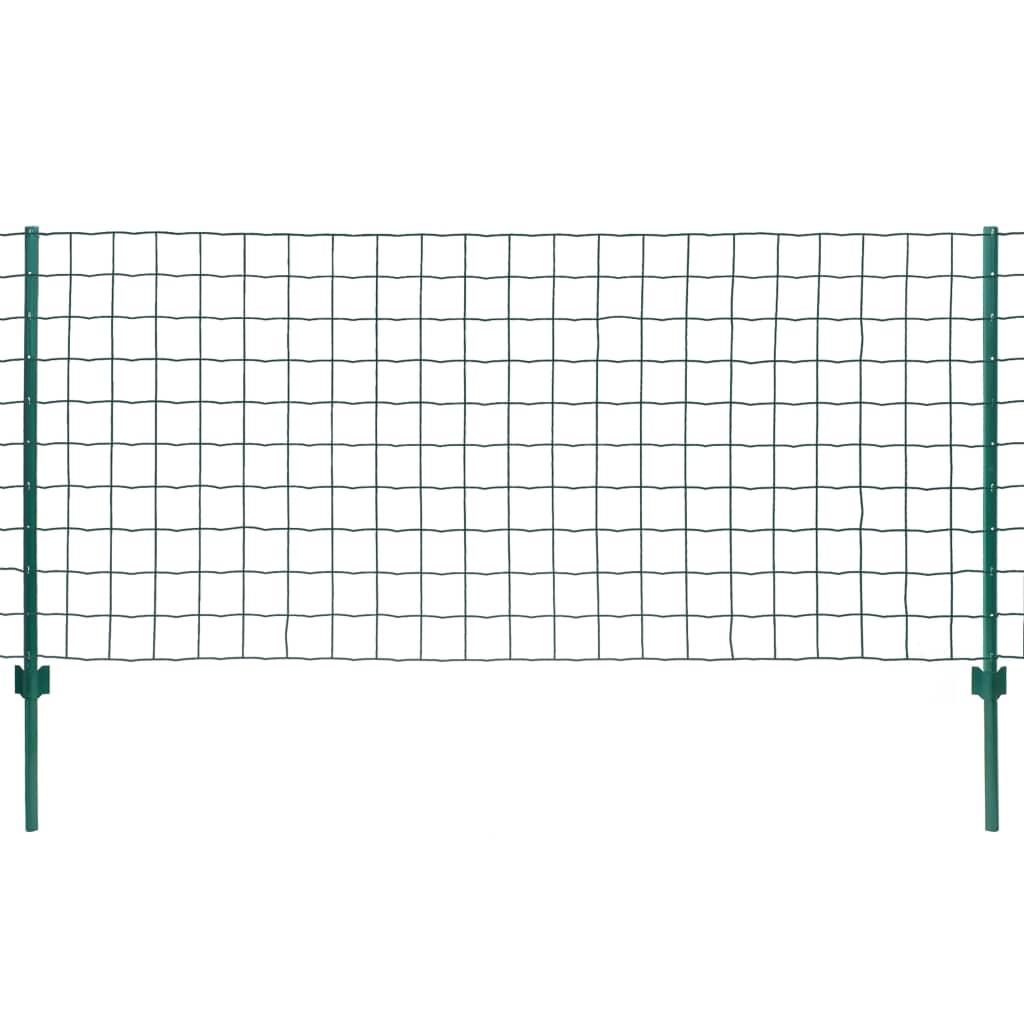 vidaXL Eurofence stål 20x1 m