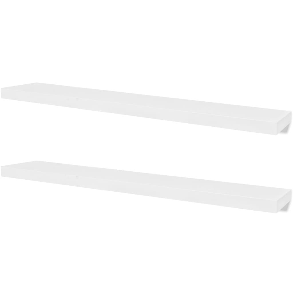 vidaXL Vägghyllor 4 st 120 cm