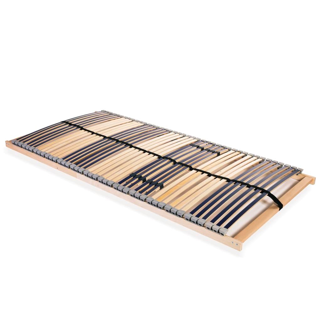 vidaXL Ribbotten med 42 ribbor 7 zoner 100x200 cm