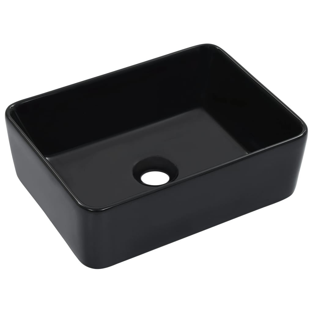 vidaXL Tvättställ 40x30x13 cm keramik
