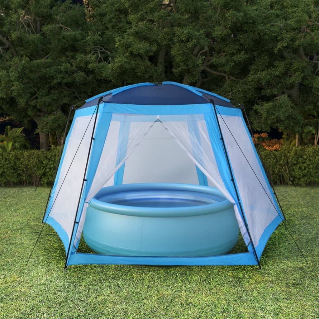 vidaXL Pooltält tyg 590x520x250 cm