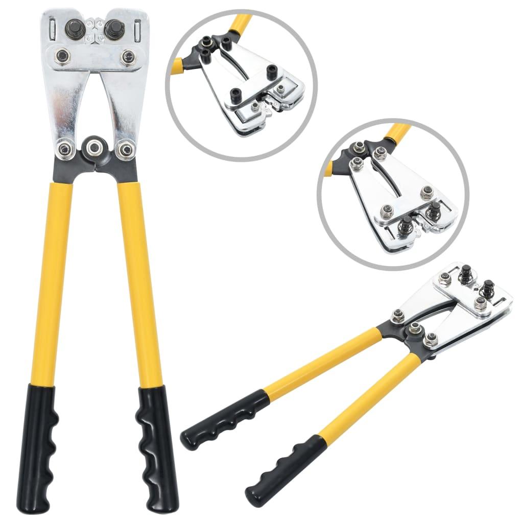 vidaXL Hydraulisk crimptång