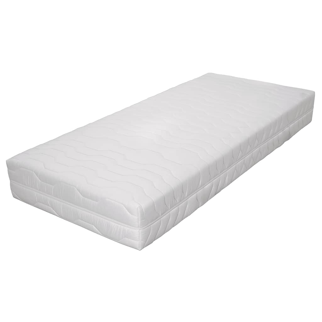 vidaXL Madrass 80x200 cm 7 zoner pocketfjädrar 20 cm H3