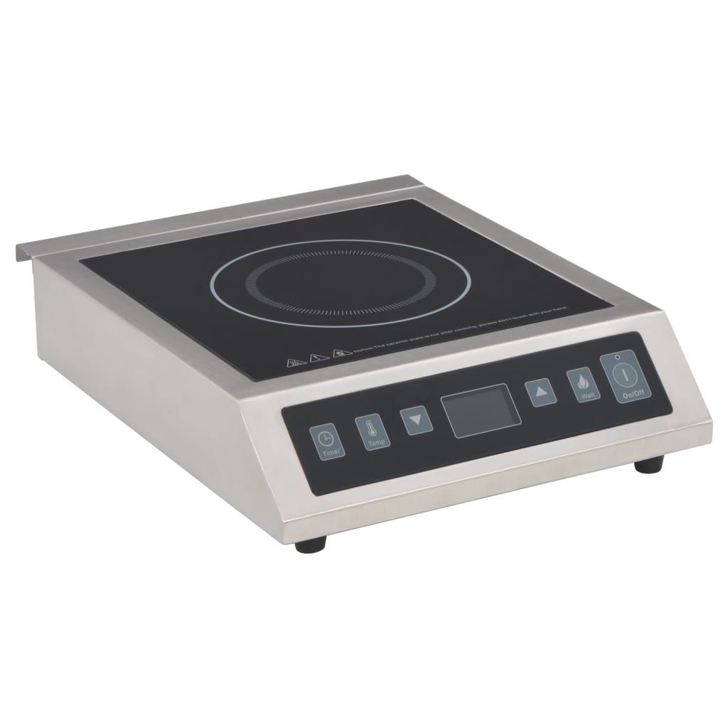 vidaXL Induktionsplatta med touch-display 3500 W
