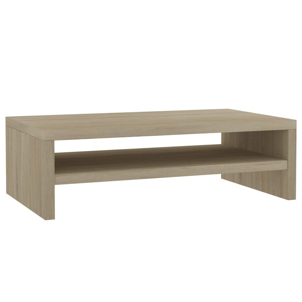 vidaXL Skärmställ sonoma-ek 42x24x13 cm konstruerat trä