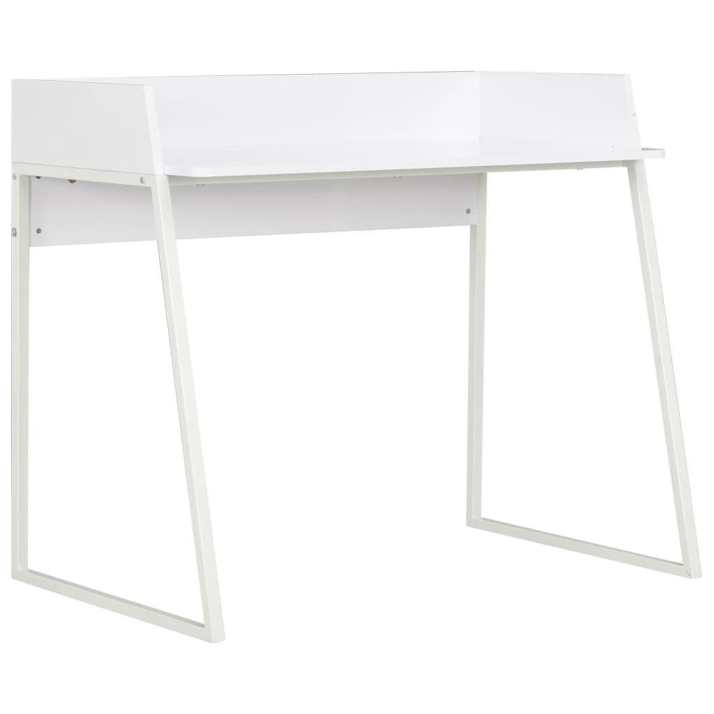 vidaXL Skrivbord vit 90x60x88 cm