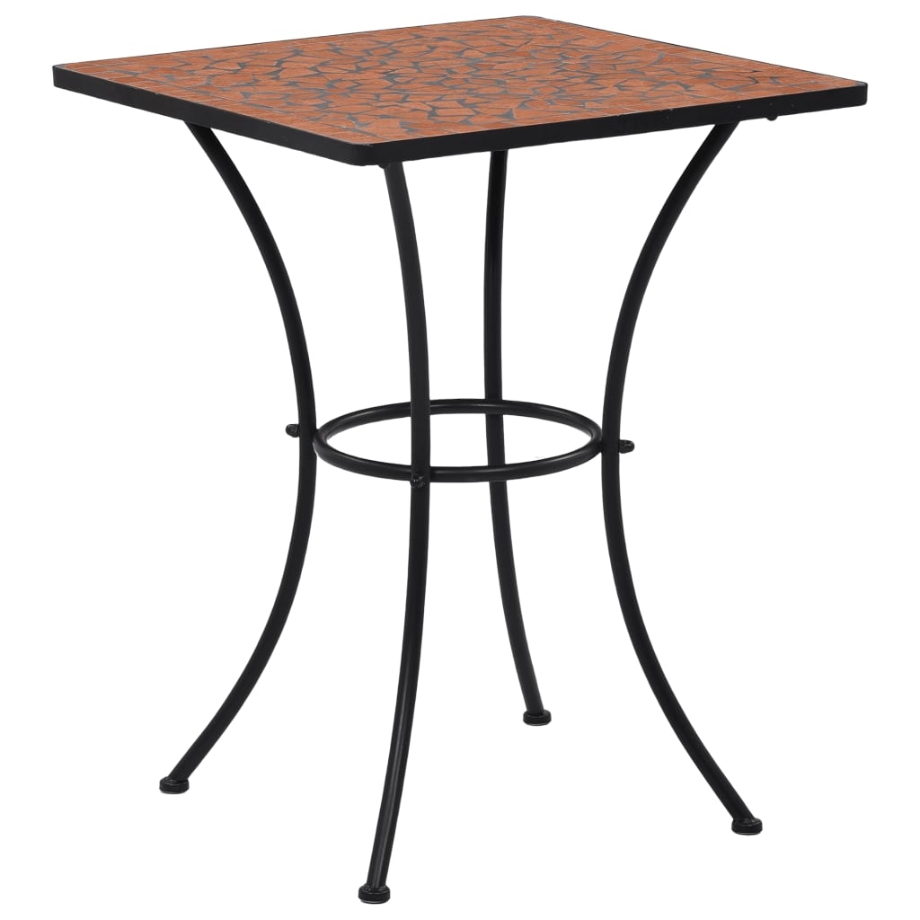 vidaXL Mosaikbord terrakotta 60 cm keramik