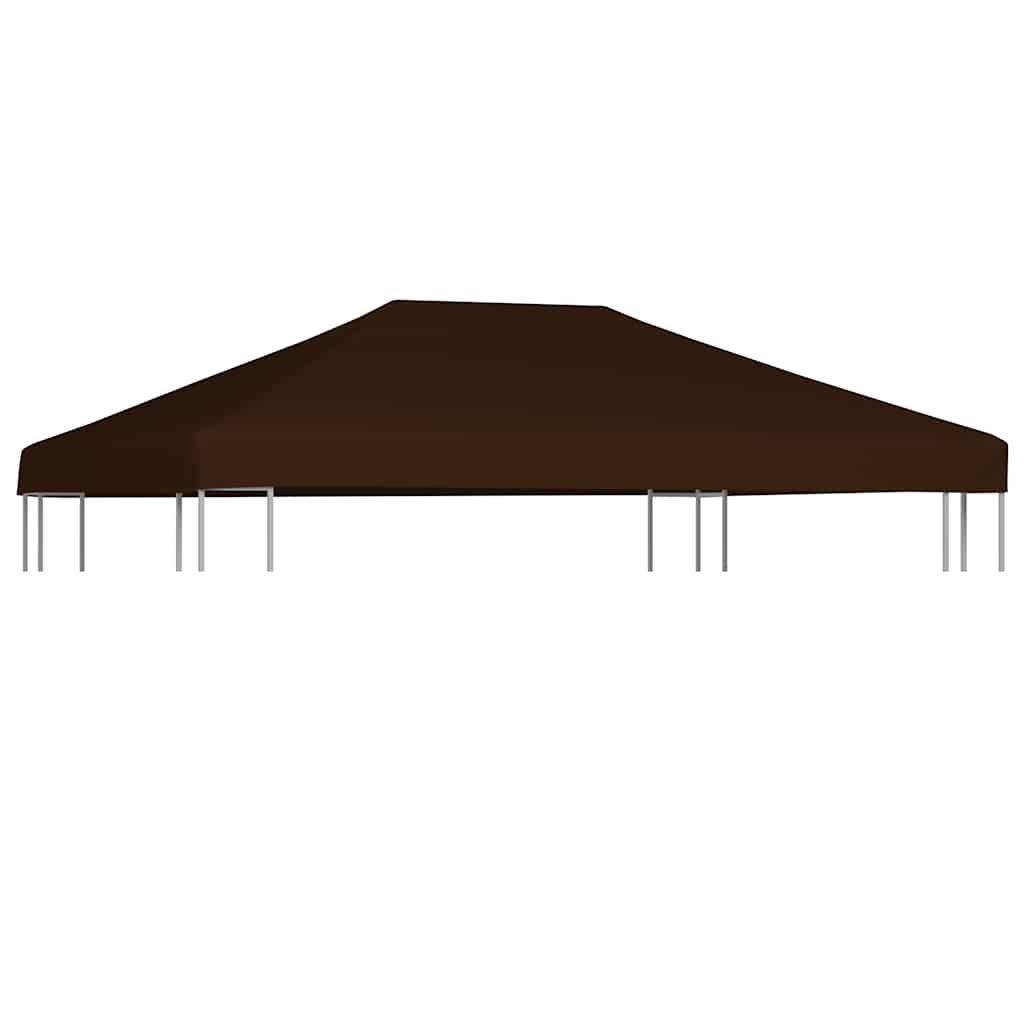 vidaXL Paviljongtak 310 g/m² 3x4 m