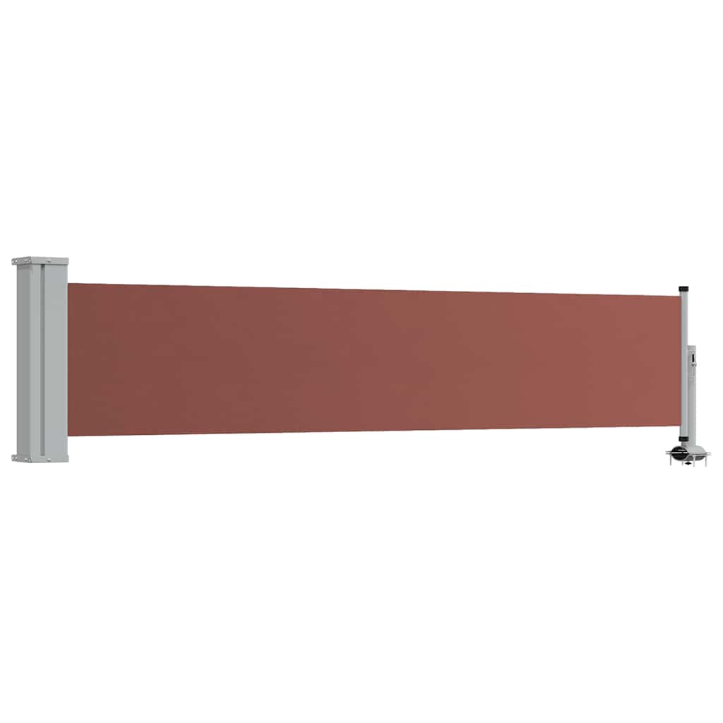 vidaXL Infällbar sidomarkis 60x300 cm