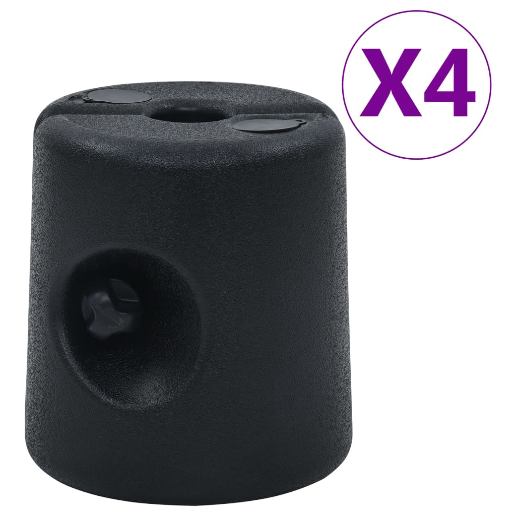 vidaXL Paviljongvikter 4 st PE