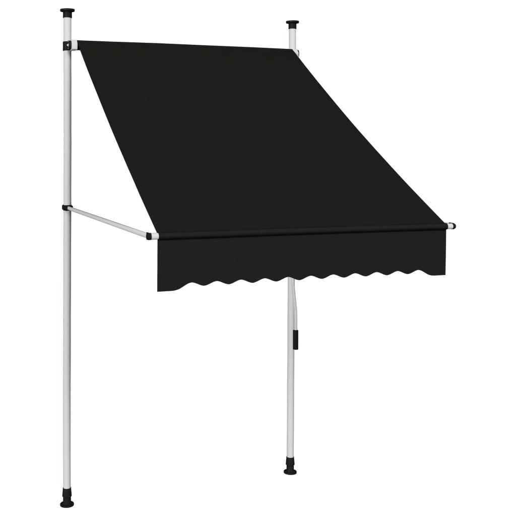 vidaXL Markis manuellt infällbar 100 cm