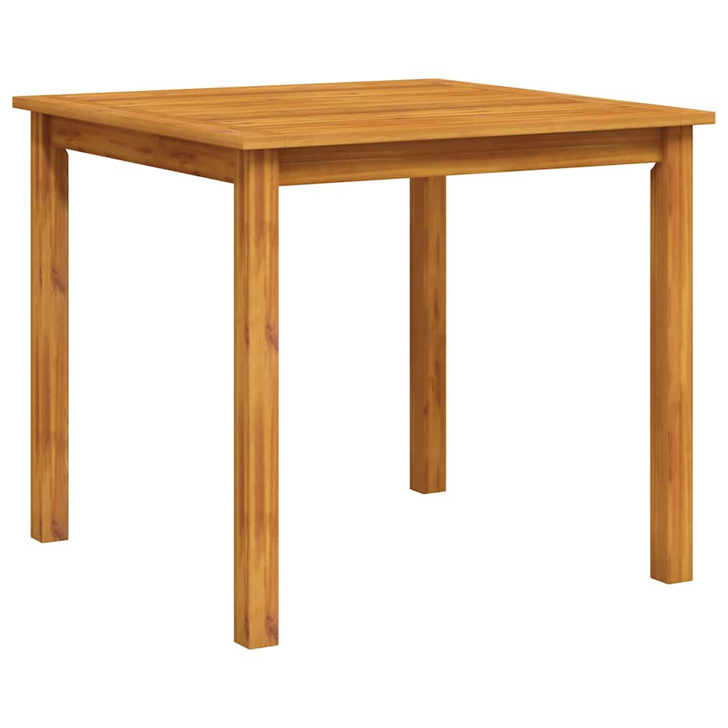 vidaXL Trädgårdsbord 85x85x74 cm massivt akaciaträ