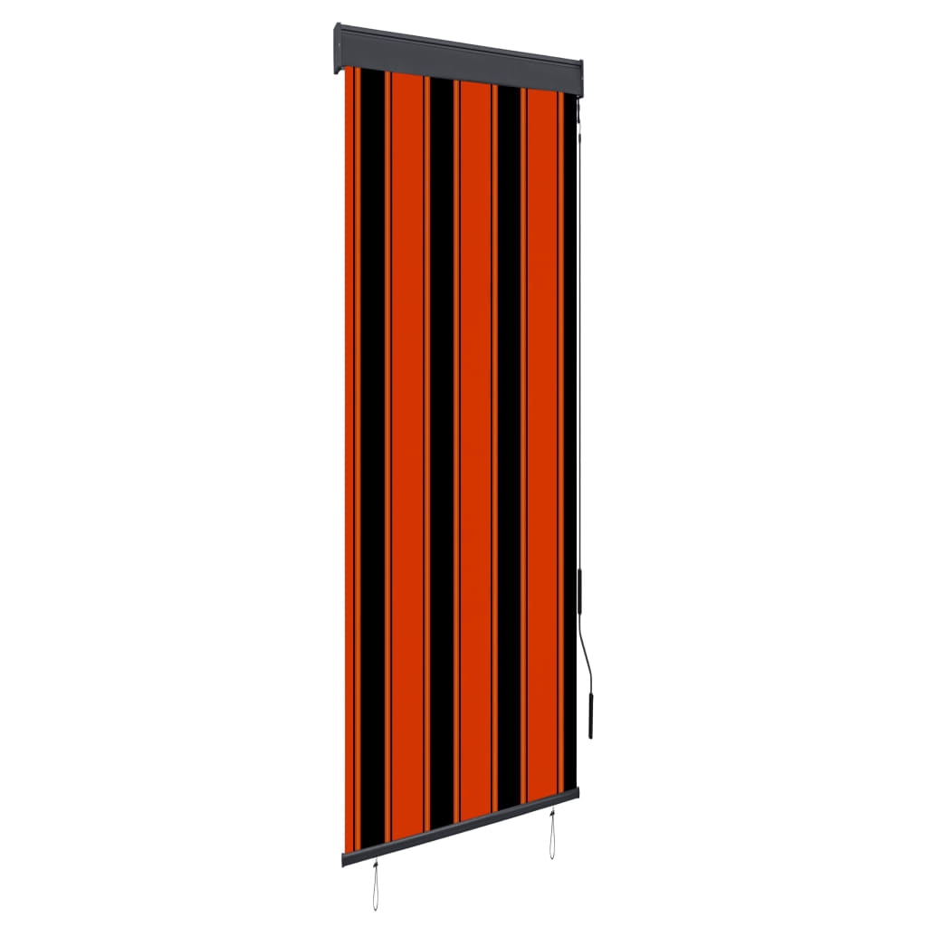 vidaXL Rullgardin utomhus 60x250 cm orange och