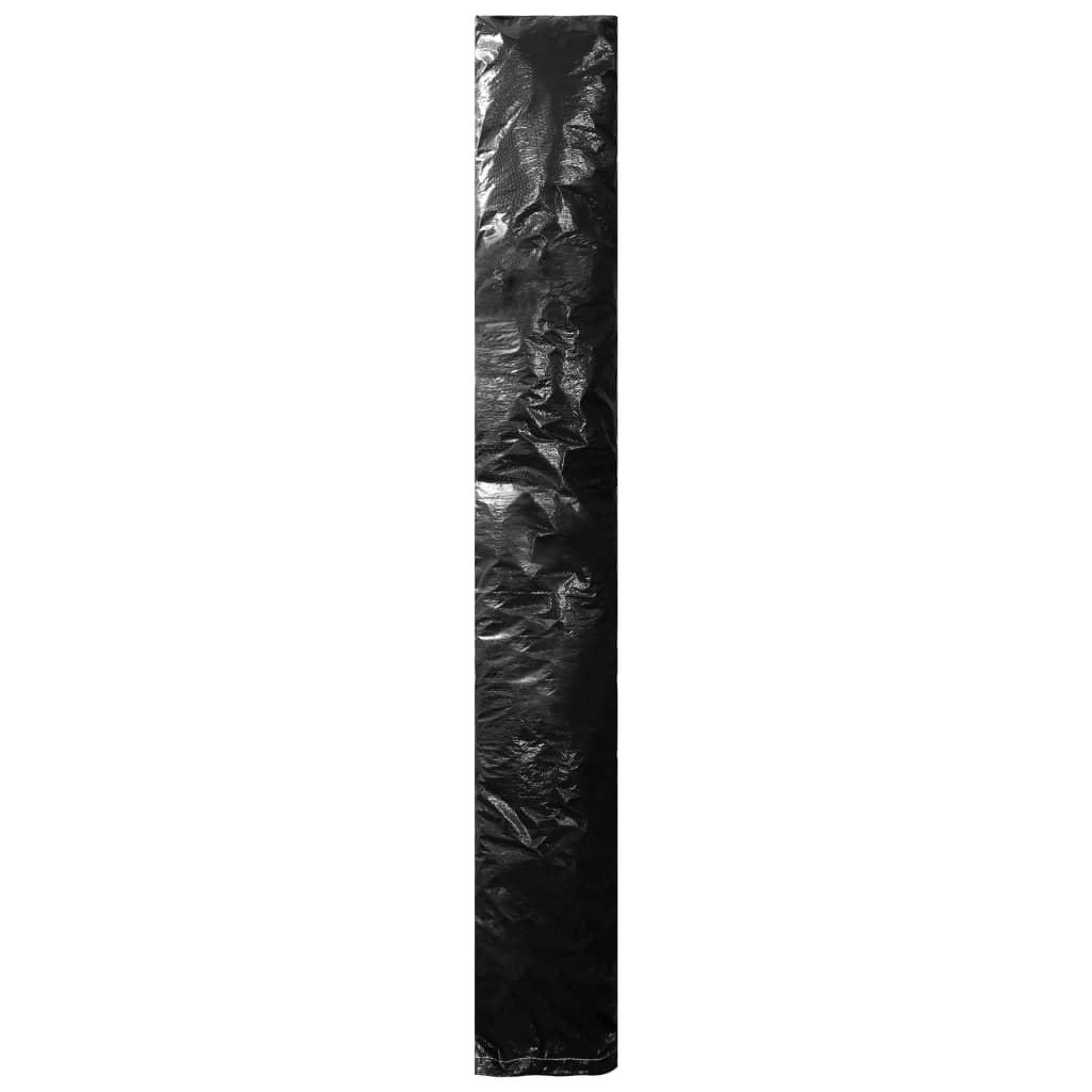vidaXL Parasollskydd med blixtlås PE 250 cm