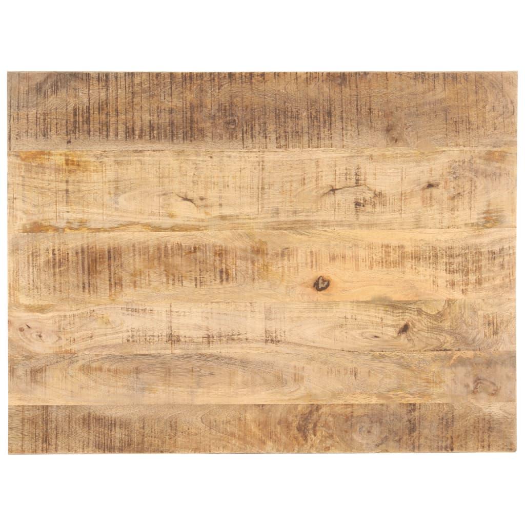 vidaXL Bordsskiva i massivt mangoträ 25-27 mm 90x60 cm