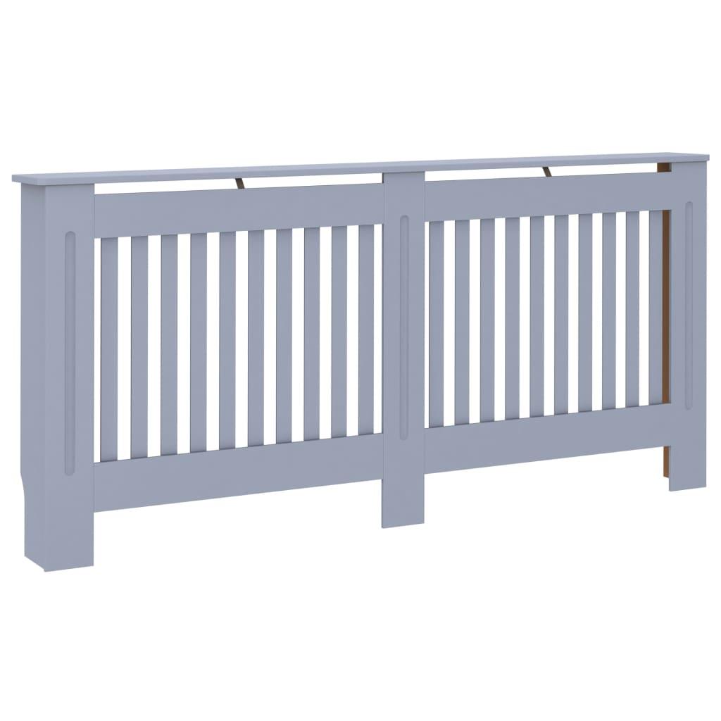 vidaXL Elementskydd antracit 172x19x81,5 cm MDF