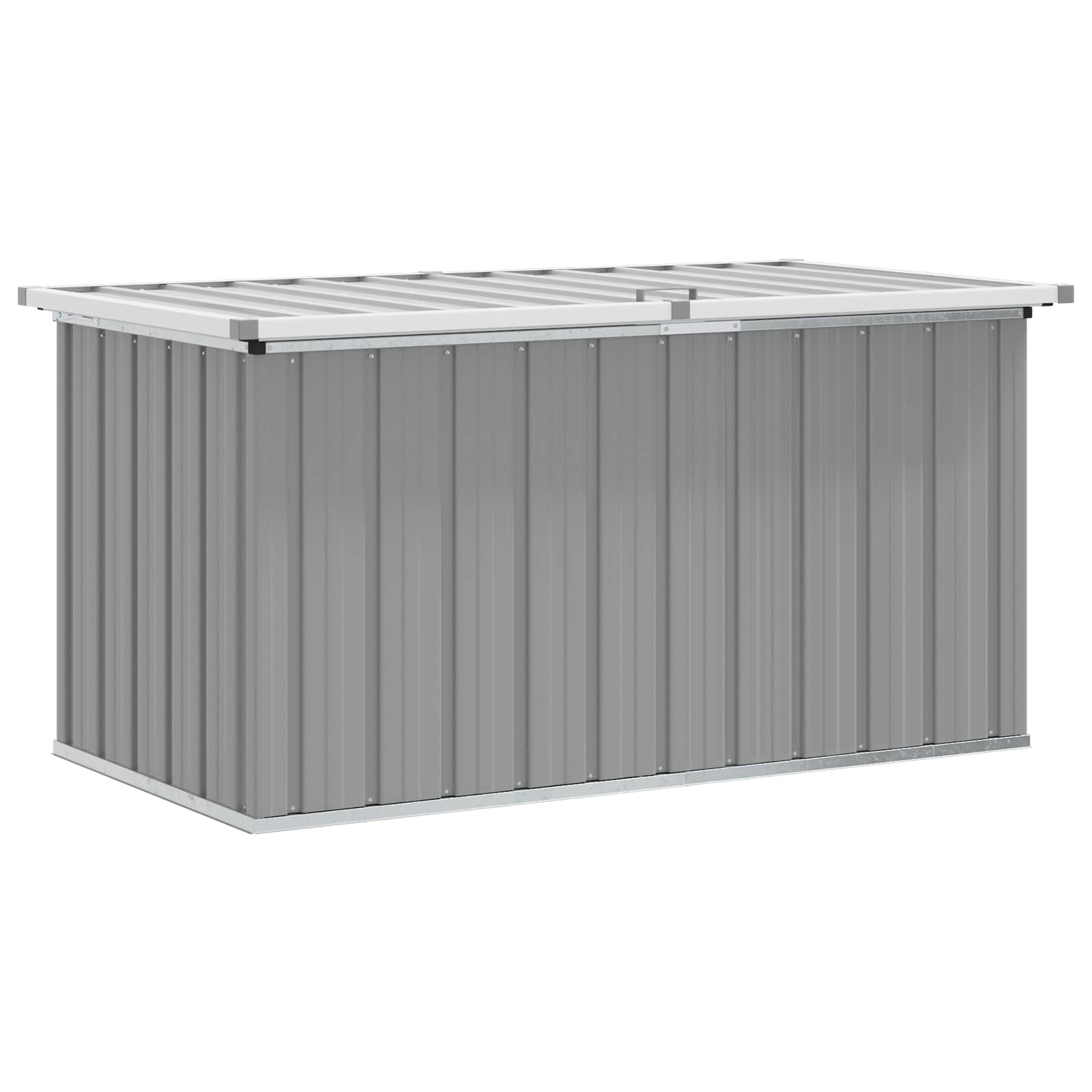vidaXL Dynbox grå 129x67x65 cm
