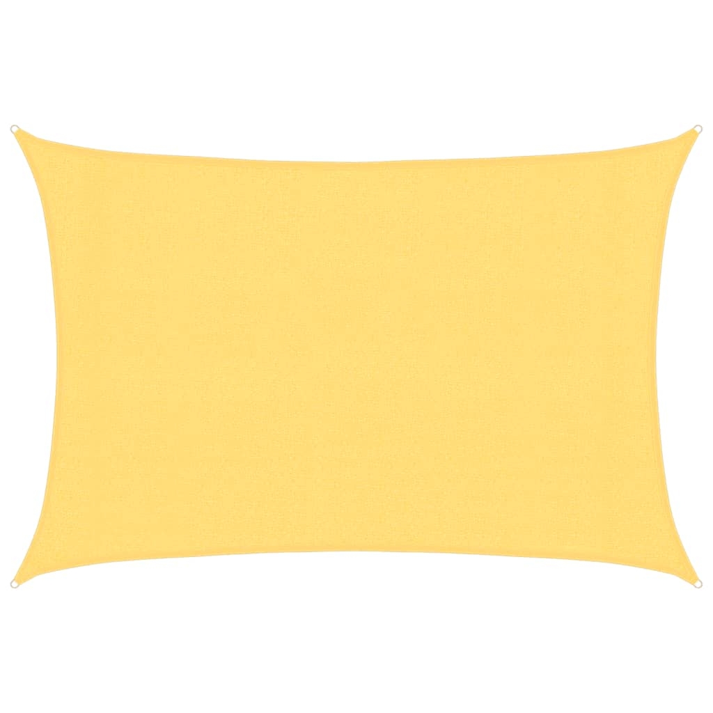 vidaXL Solsegel 160 g/m² beige 3x5 m HDPE