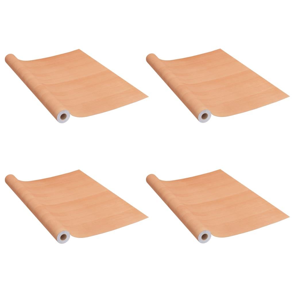vidaXL Dekorplast 2 st japansk ek 500x90 cm PVC