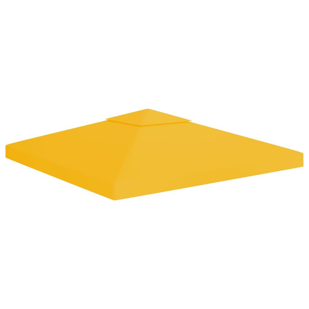 vidaXL Paviljongtak med ventilering 310 g/m² 3x3 m