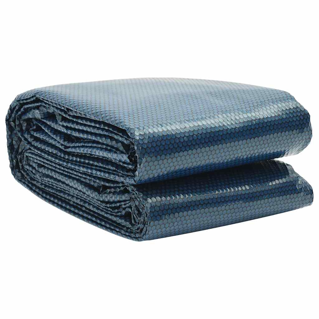 vidaXL Värmeduk för pool PE 527 cm svart och