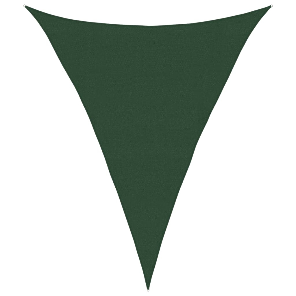 vidaXL Solsegel 160 g/m² mörkgrön 4x5x5 m HDPE