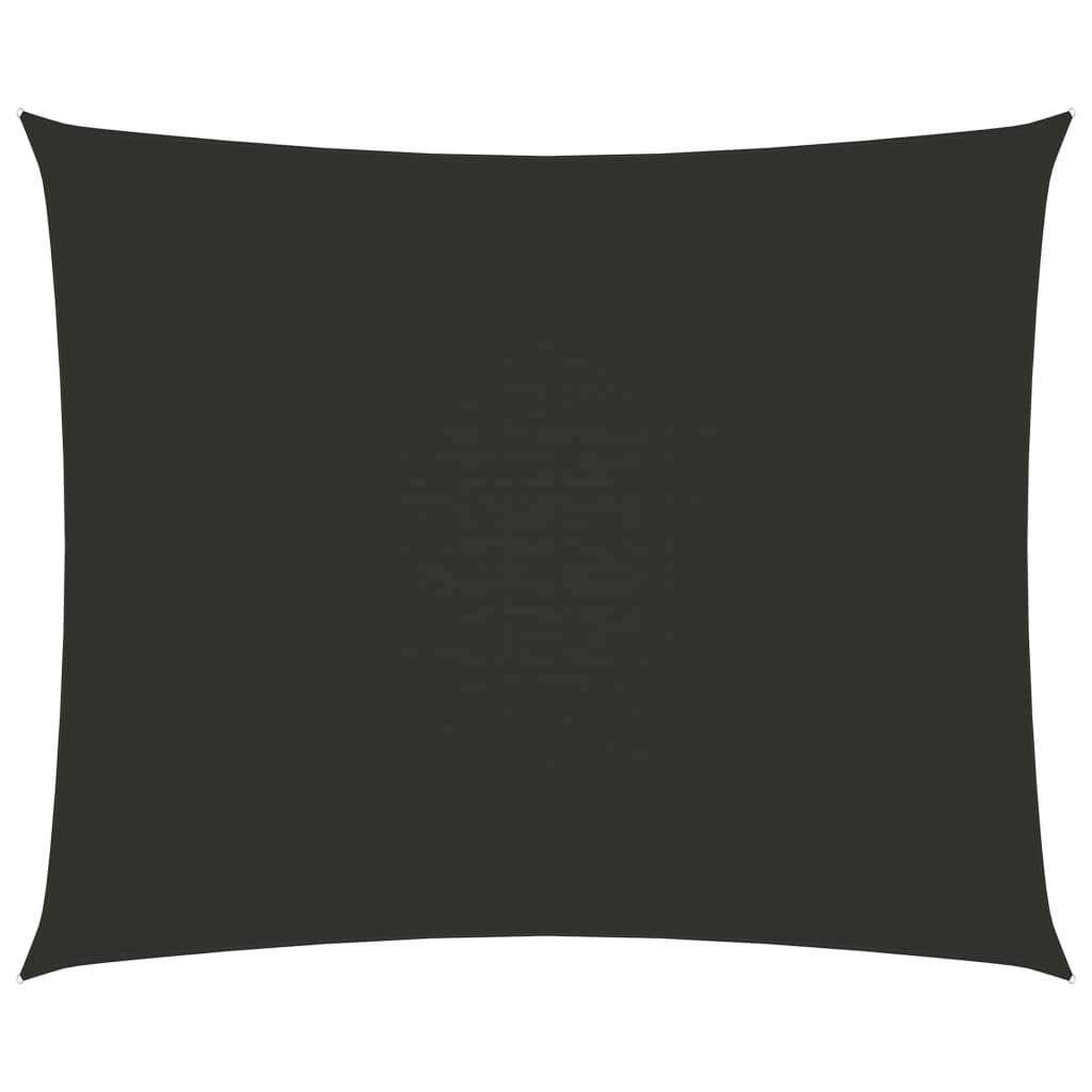 vidaXL Solsegel oxfordtyg rektangulärt 6x7 m