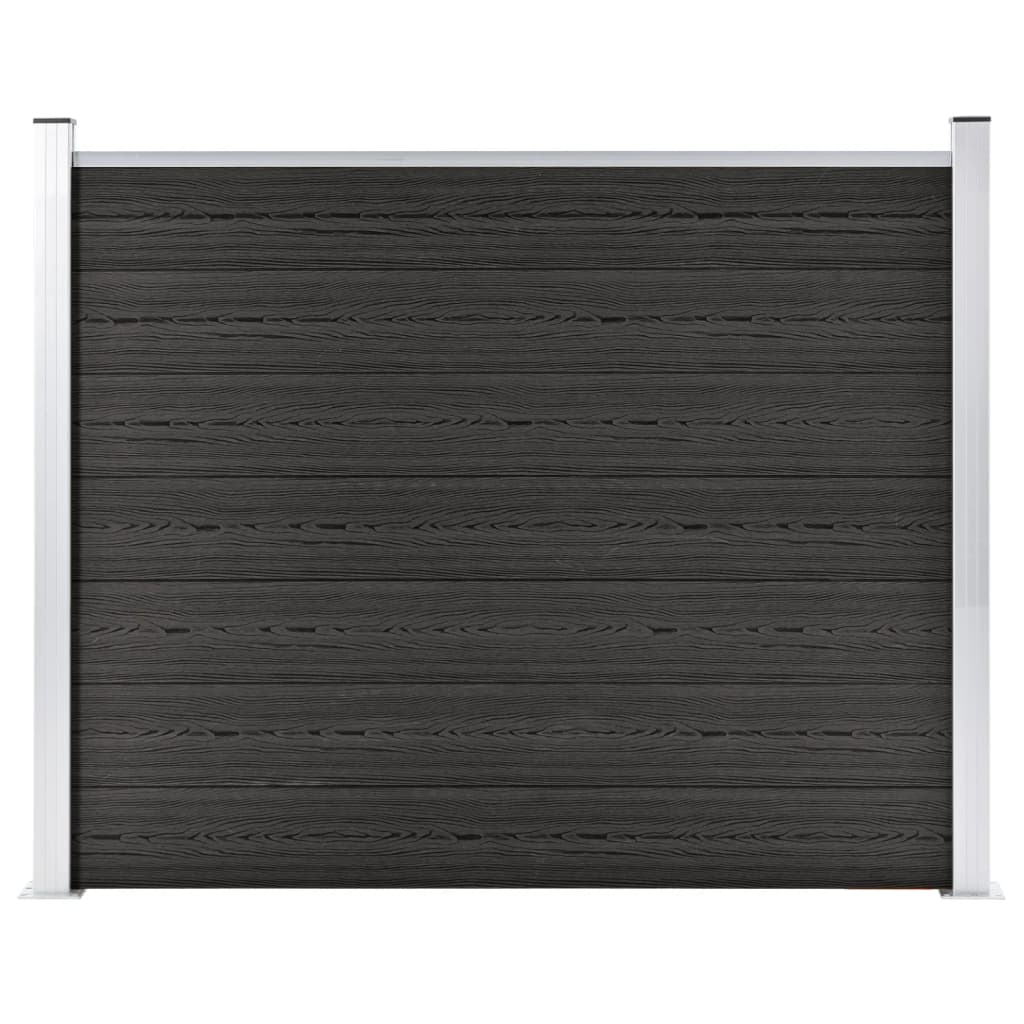 vidaXL Staketpanel WPC 180x146 cm