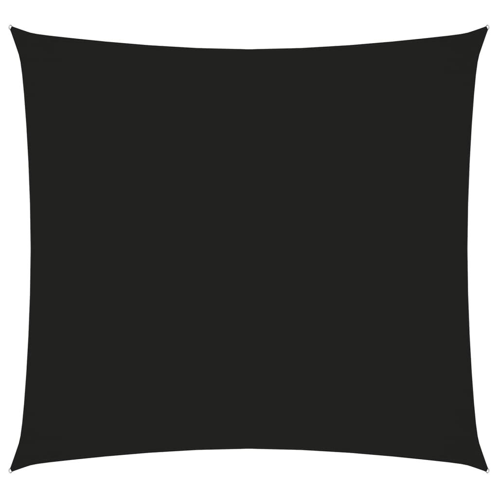 vidaXL Solsegel oxfordtyg fyrkantigt 3,6x3,6 m svart